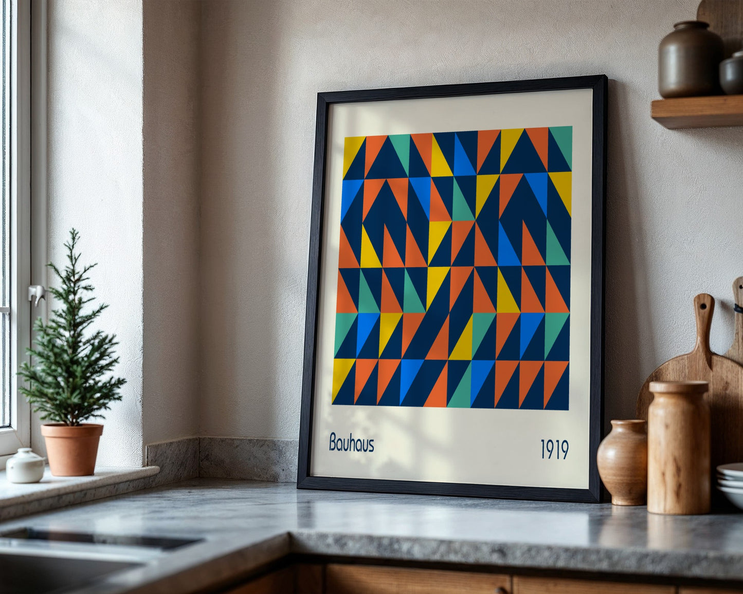 Bauhaus Progressive Art Framed Poster - Image 4