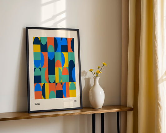 Bauhaus Rational Design Framed Poster - Image 1