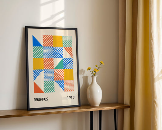 Bauhaus Systematic Order Framed Poster - Image 1