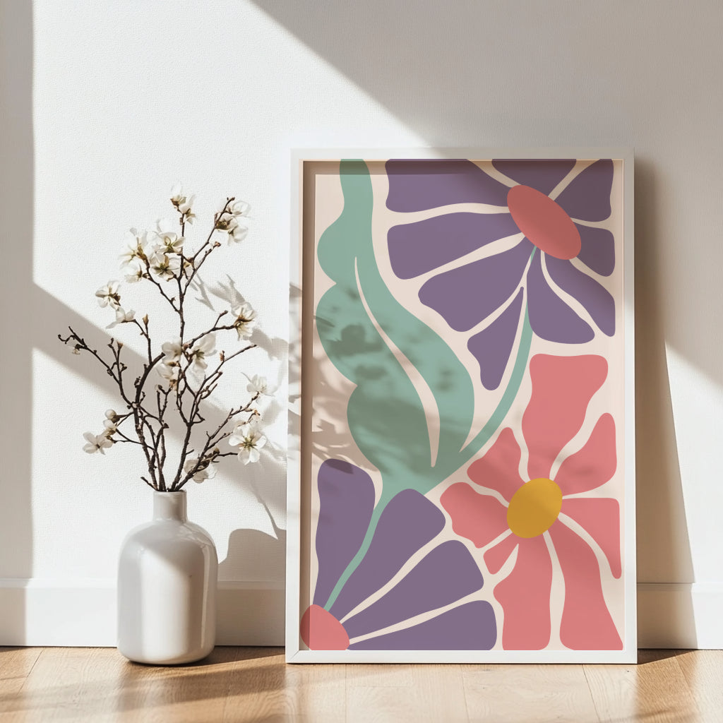 Zen Garden Botanical Framed Poster - Image 3