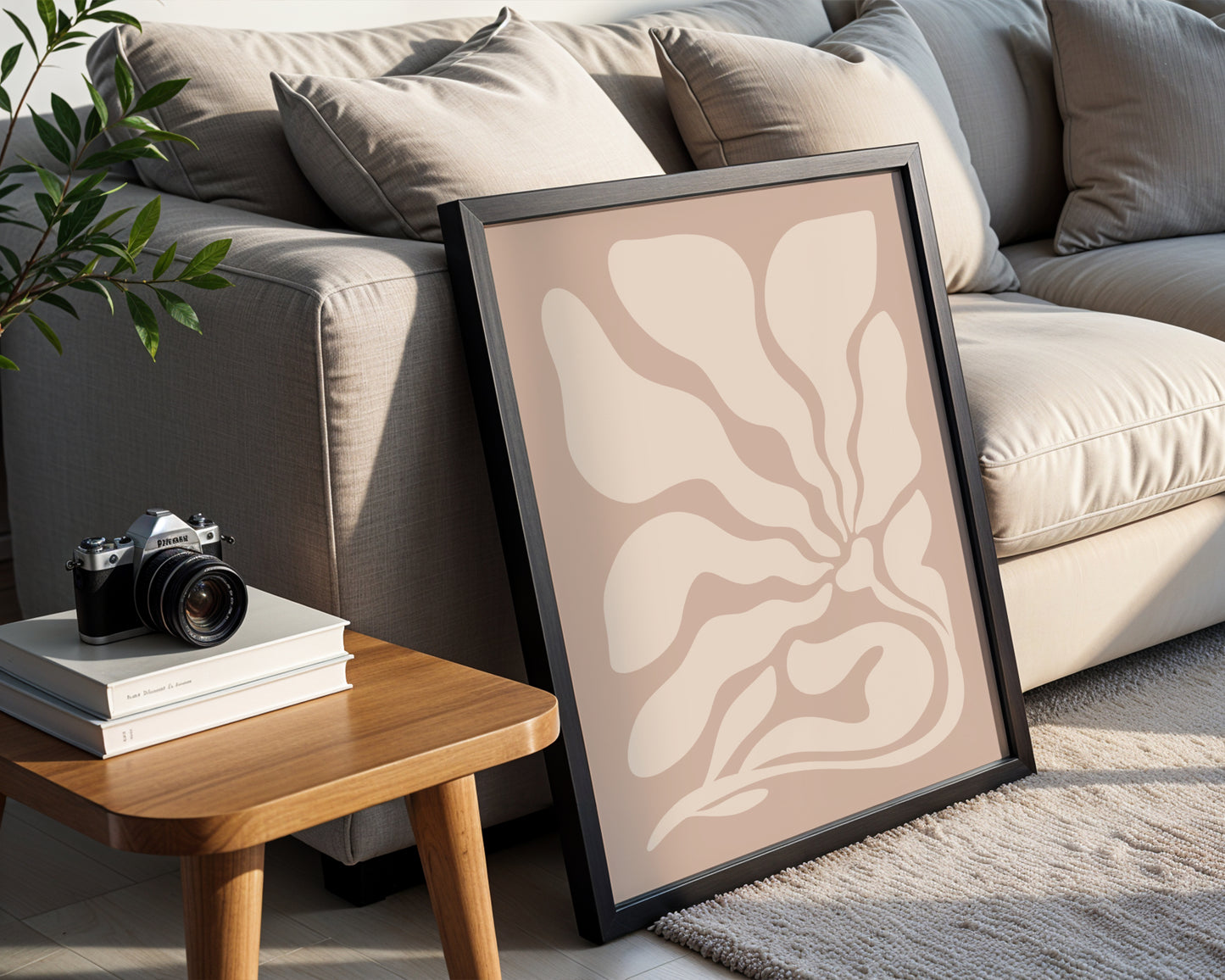 Abstract Organic Flow Framed Poster – Framed Wall Art Poster - Image 4