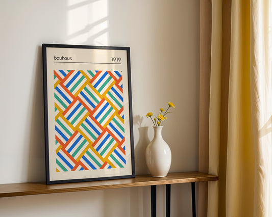 Bauhaus Essential Forms Framed Poster - Image 1