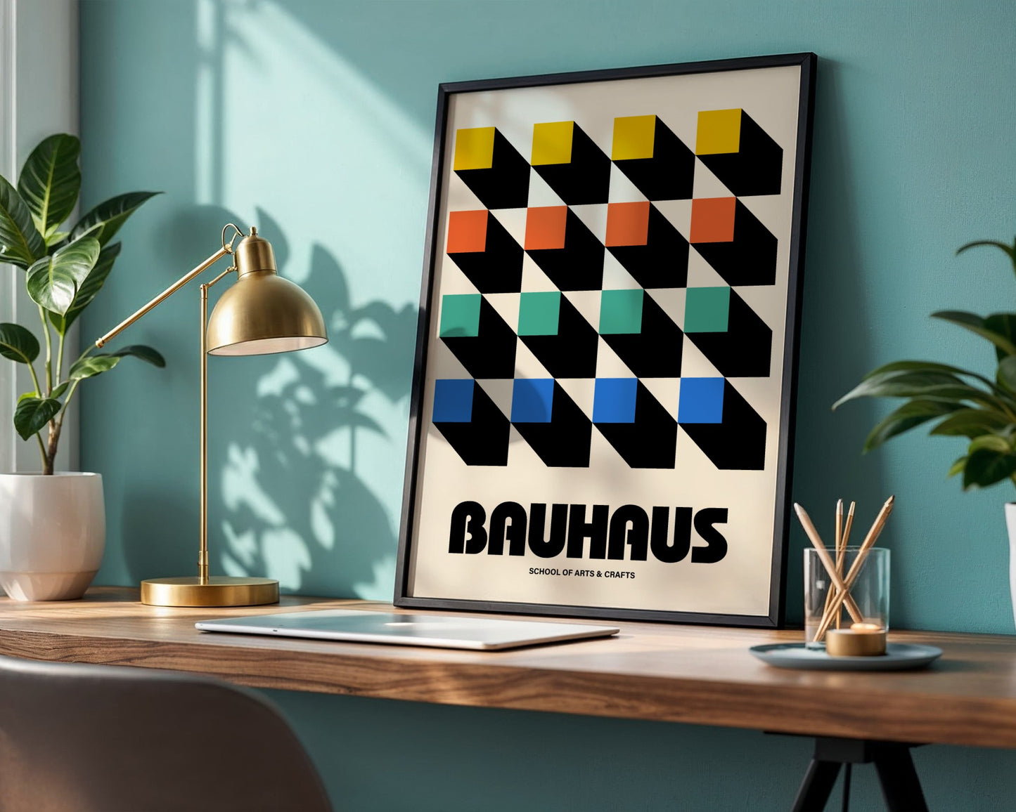 Bauhaus Formal Analysis Framed Poster - Image 3
