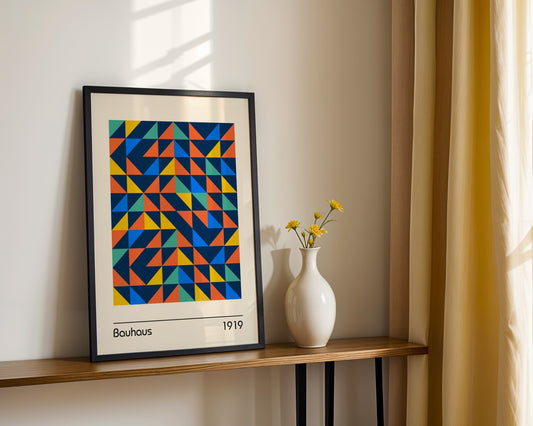 Bauhaus Radical Simplicity Framed Poster - Image 1