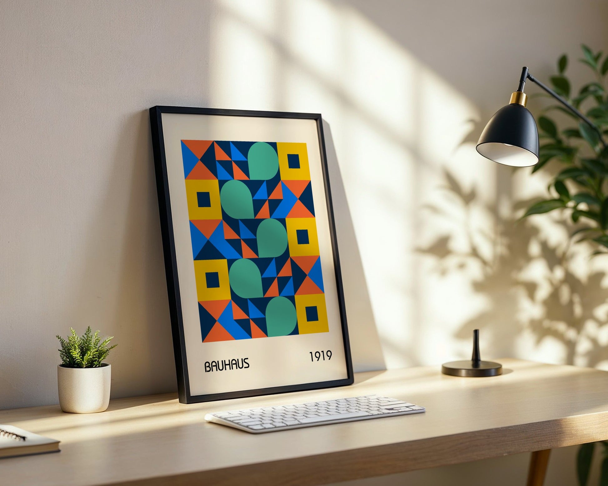 Bauhaus Experimental Design Framed Poster - Image 2