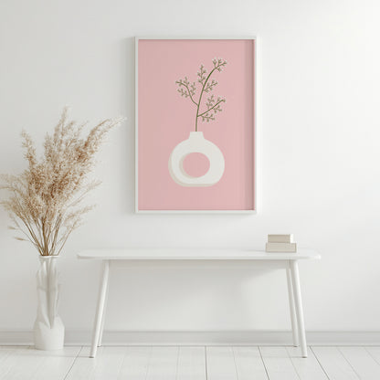 Ethereal Bloom Botanical Framed Poster - Image 2