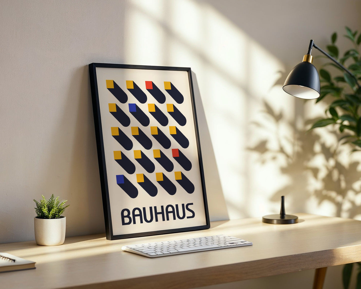 Bauhaus Spatial Relationships Framed Poster - Image 2
