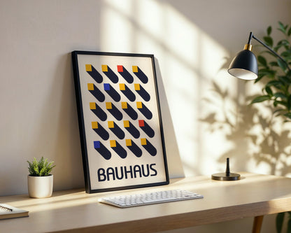 Bauhaus Spatial Relationships Framed Poster - Image 2