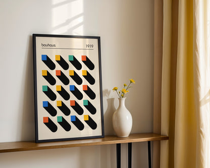 Bauhaus Visual Logic Framed Poster - Image 1