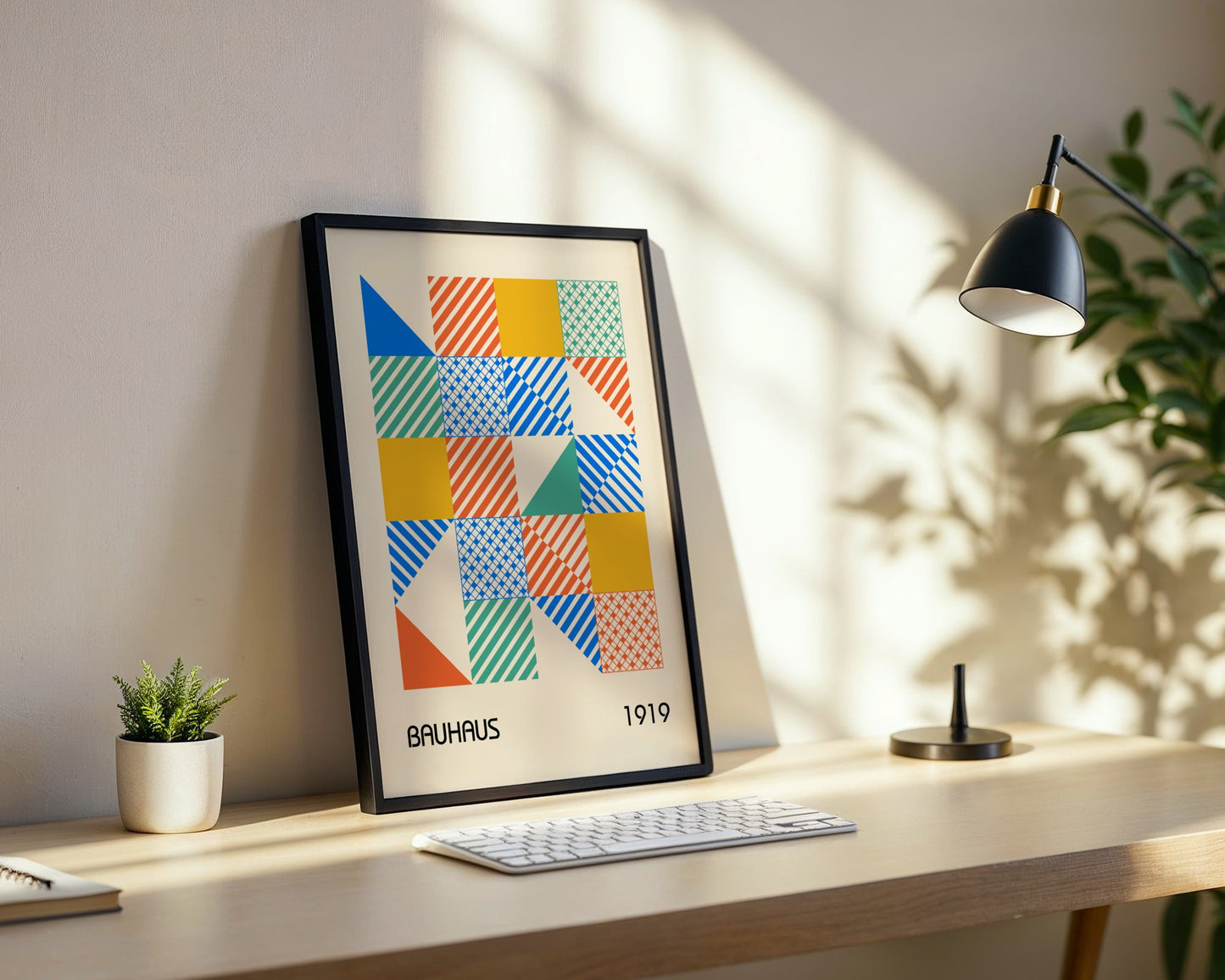 Bauhaus Systematic Order Framed Poster - Image 2