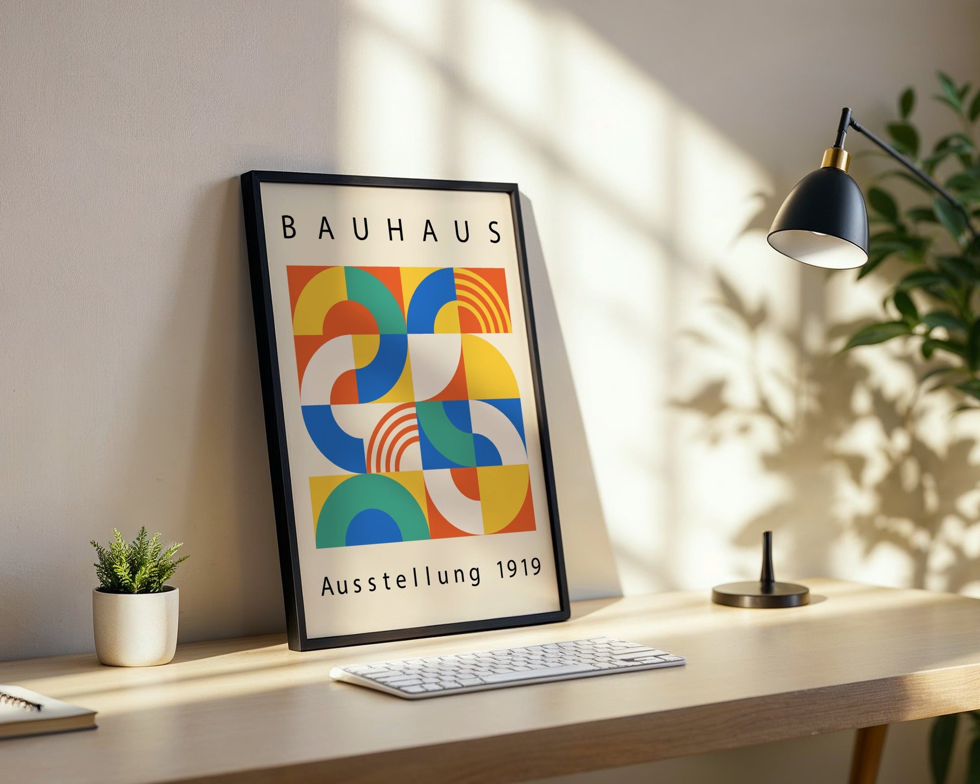 Bauhaus Visual Harmony Framed Poster - Image 2