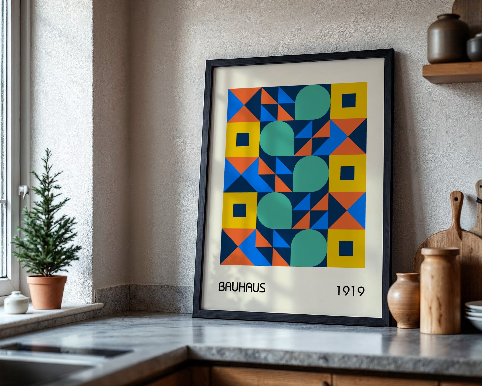 Bauhaus Experimental Design Framed Poster - Image 4