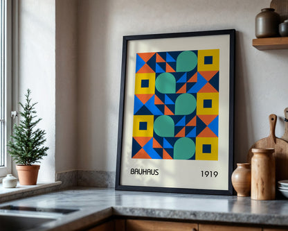 Bauhaus Experimental Design Framed Poster - Image 4