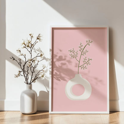 Ethereal Bloom Botanical Framed Poster - Image 3