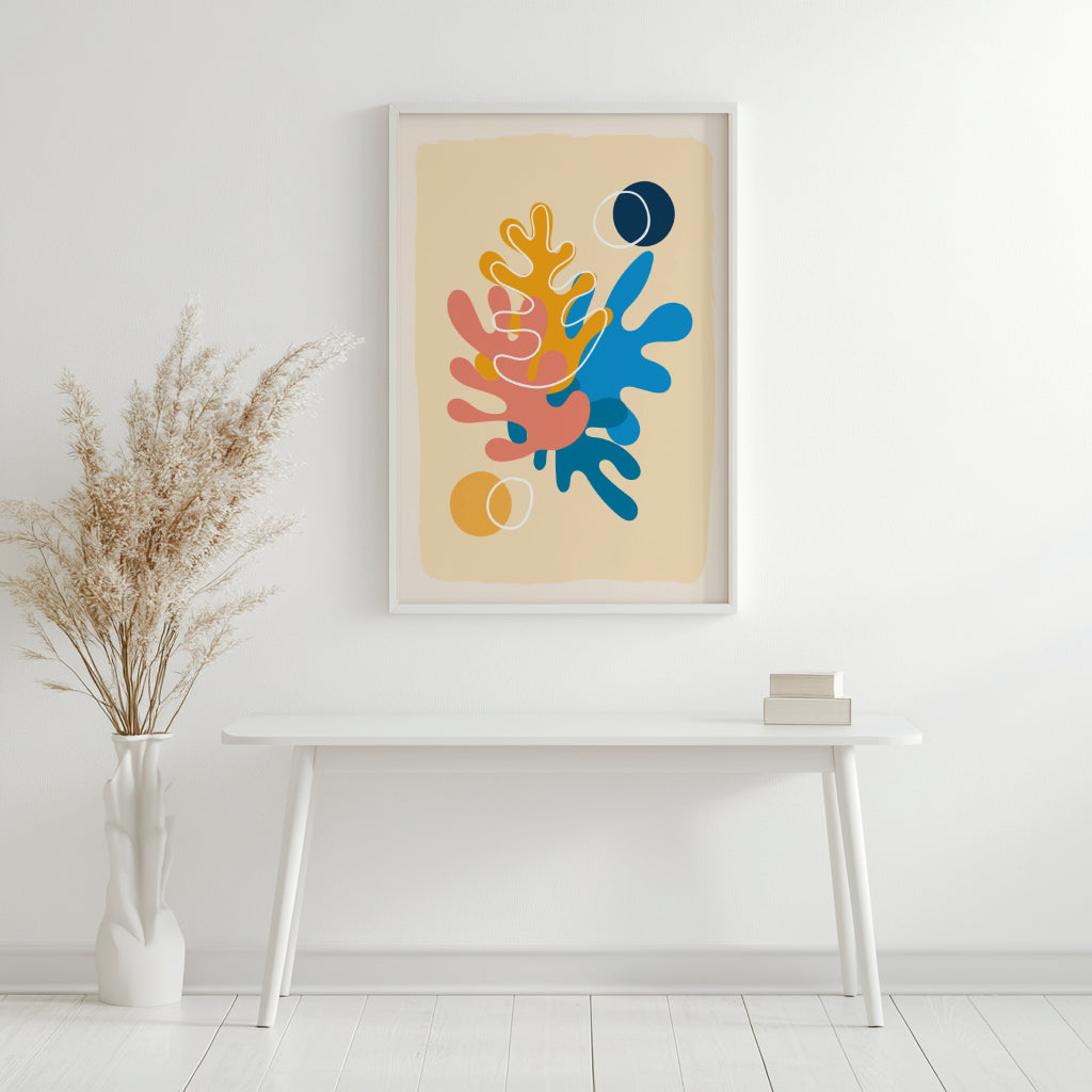 Golden Hour Botanical Framed Poster - Image 2