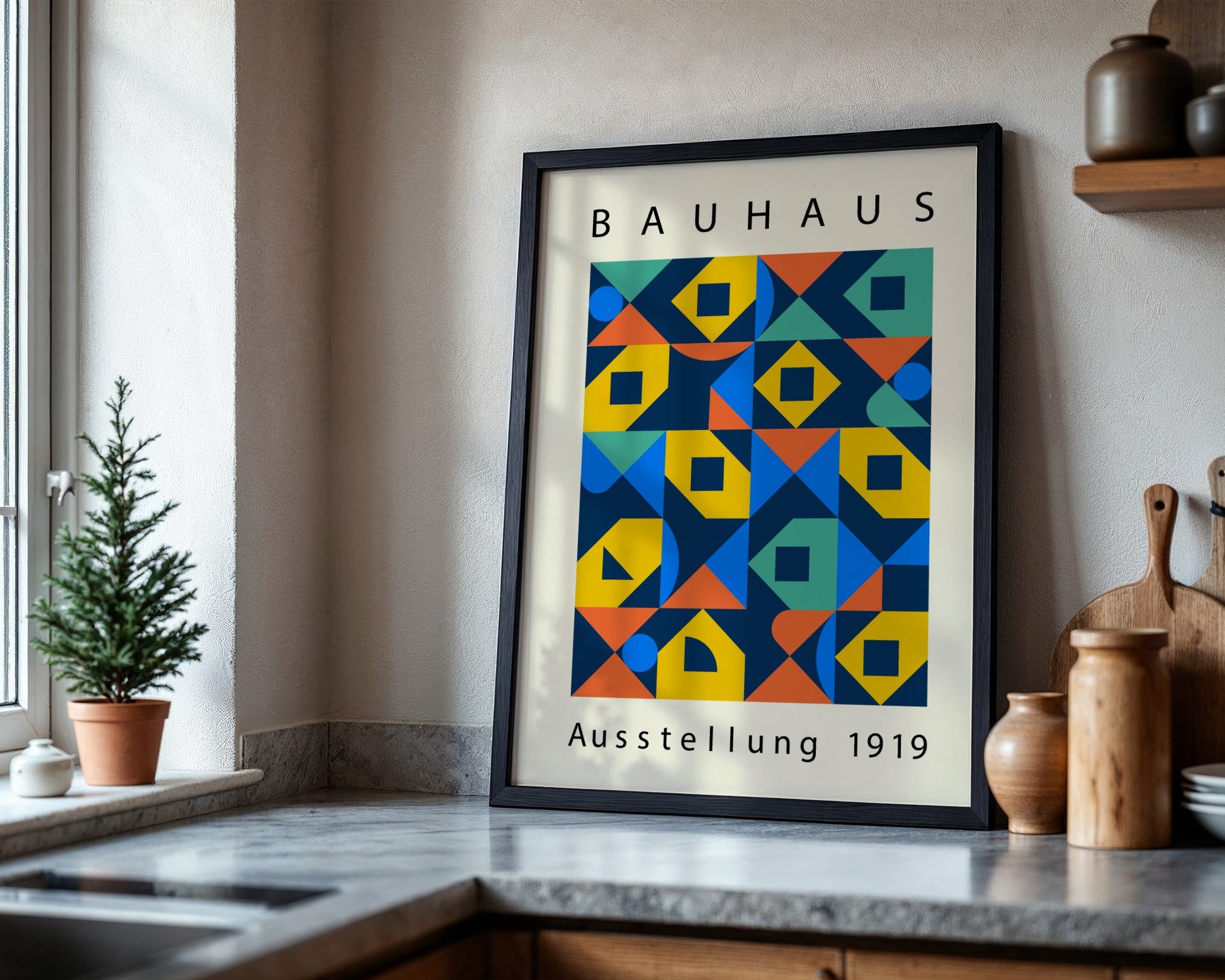 Bauhaus Universal Forms Framed Poster - Image 4