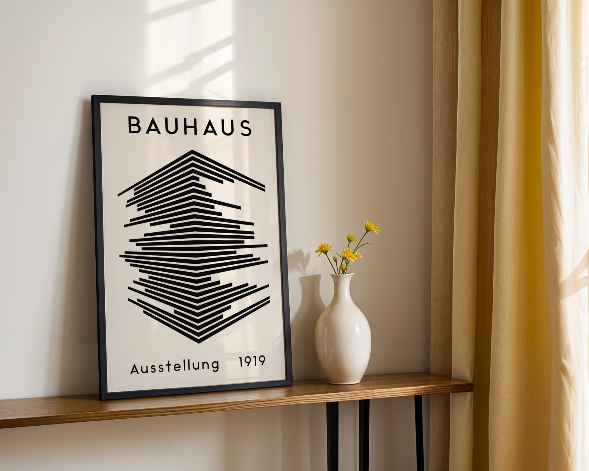 Bauhaus 1919 Exhibition Framed Poster - Image 1