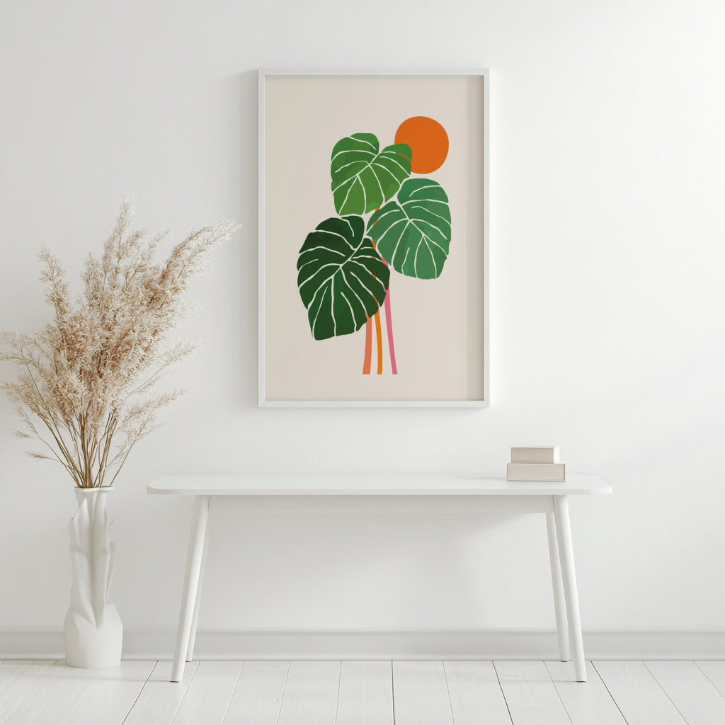 Whimsical Garden Blooms Framed Poster - Image 2