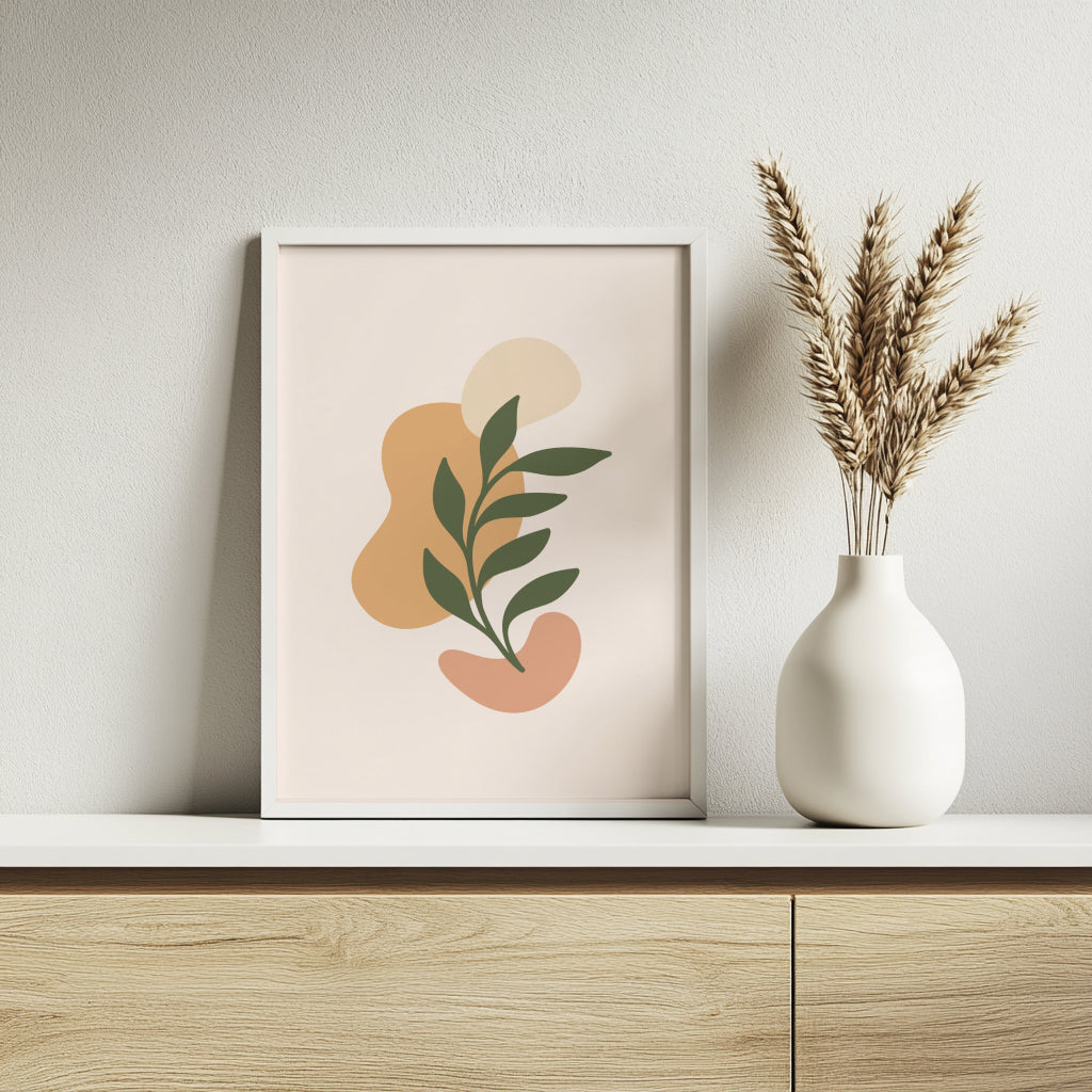 Boho Women & Botanical Art Framed Poster Set – Framed Wall Art Poster - Image 4