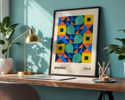 Bauhaus Experimental Design Framed Poster - Image 3
