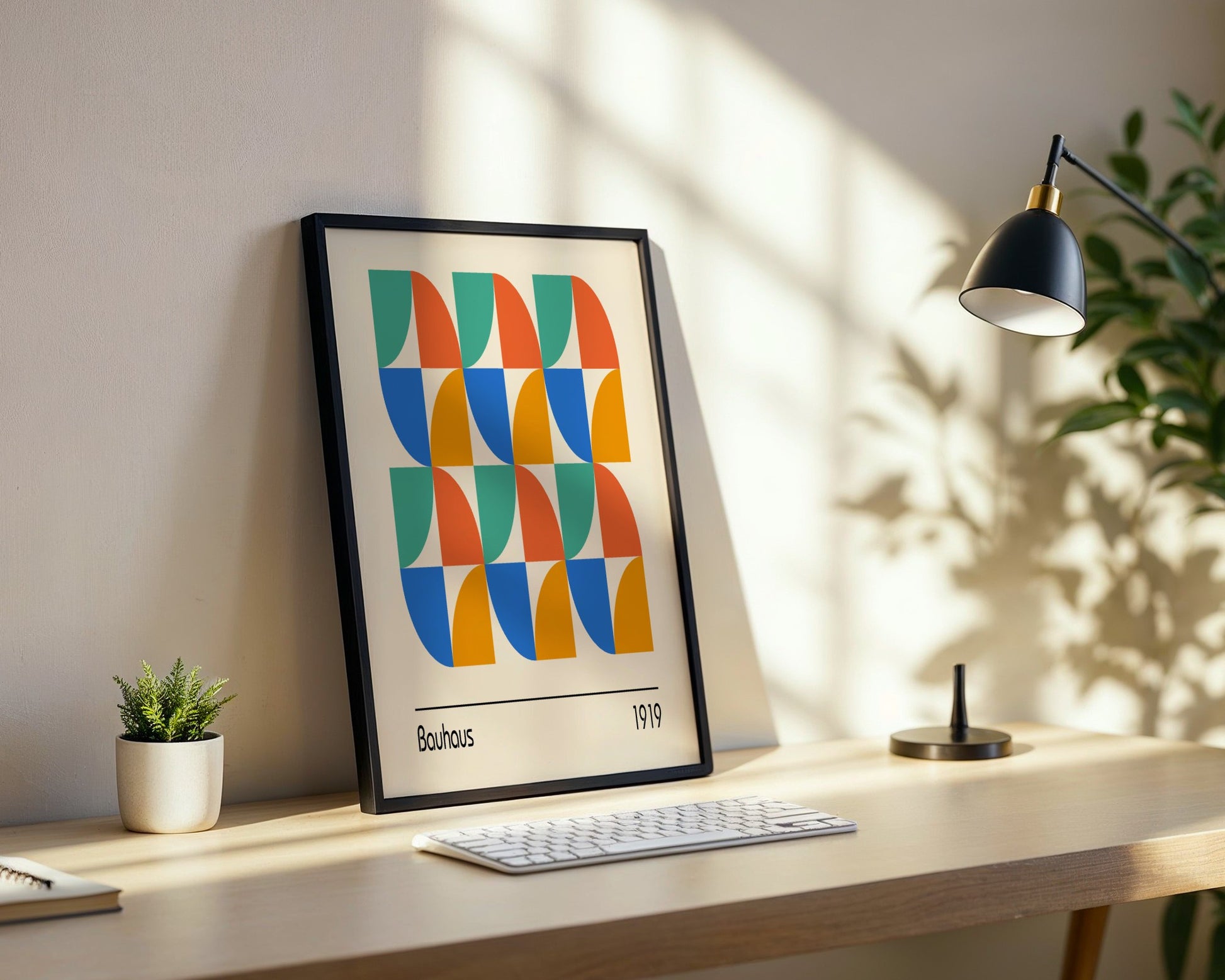 Bauhaus Structural Elements Framed Poster - Image 2
