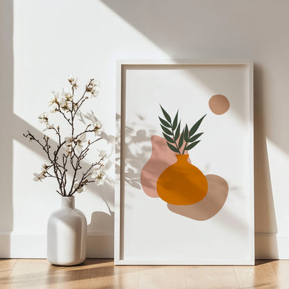 Desert Dreams Cactus Framed Poster - Image 3
