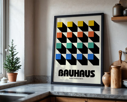Bauhaus Formal Analysis Framed Poster - Image 4