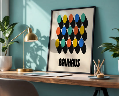 Bauhaus Planar Composition Framed Poster - Image 3