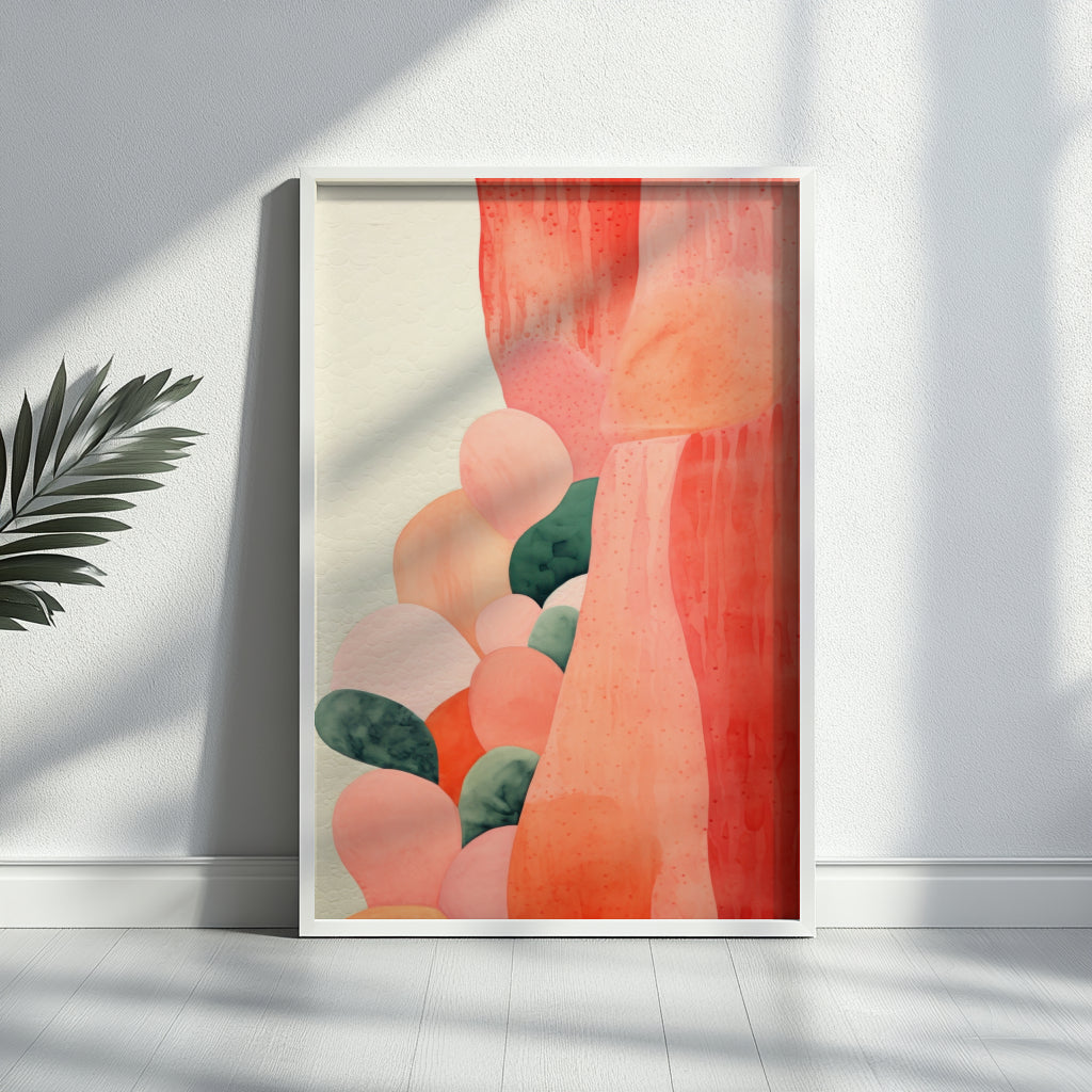 Minimalist Arch Silhouette Framed Poster - Image 1