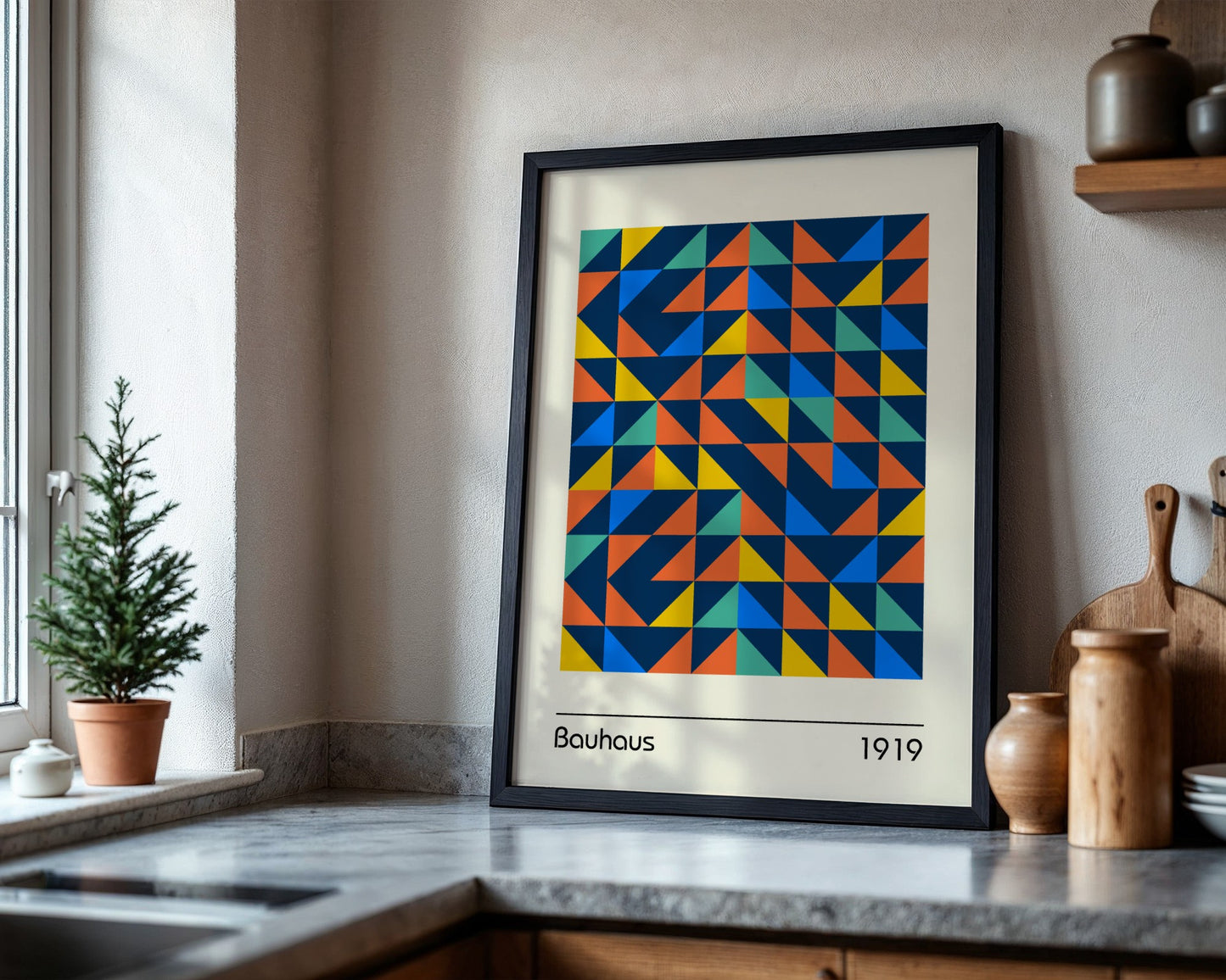 Bauhaus Radical Simplicity Framed Poster - Image 4