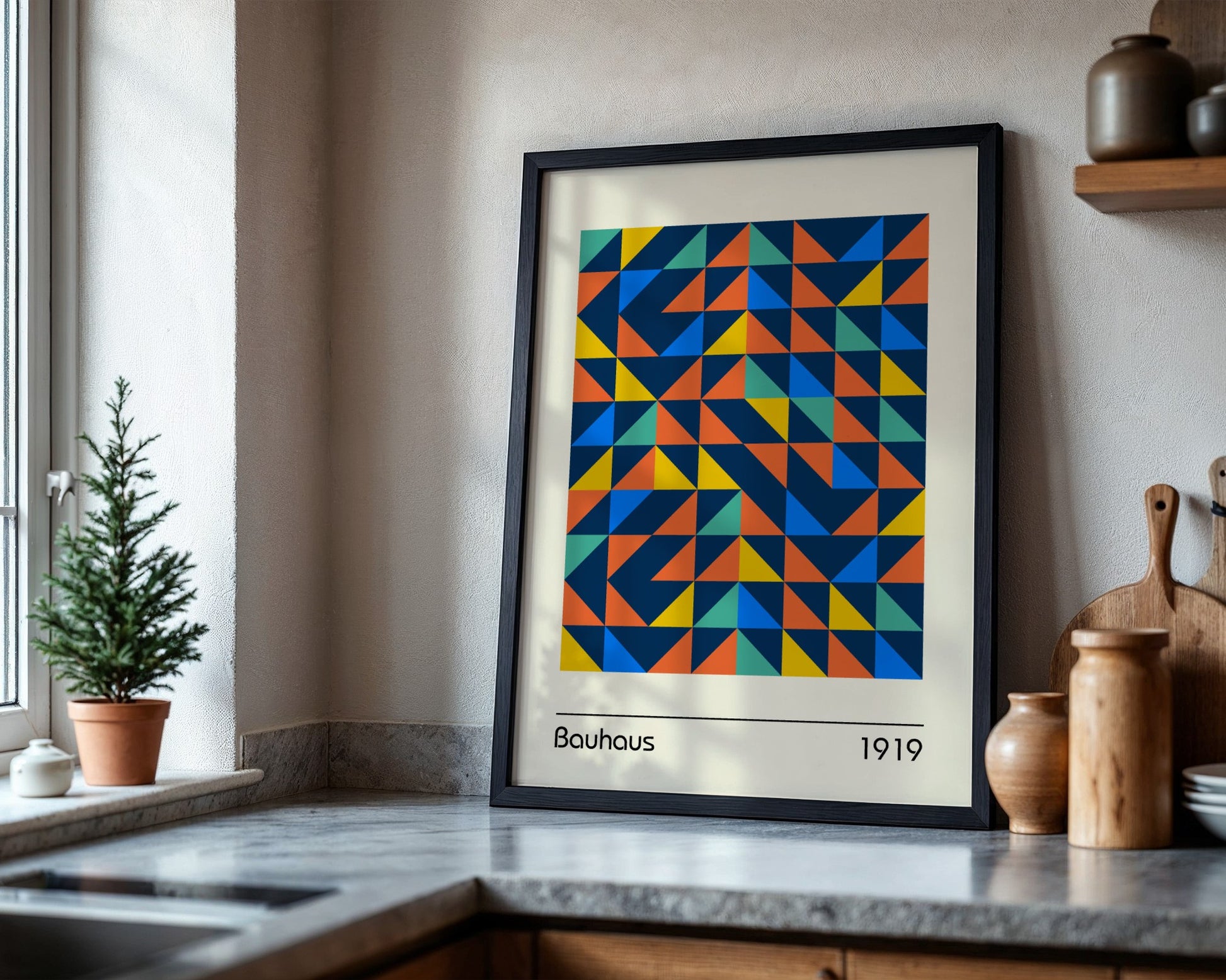 Bauhaus Radical Simplicity Framed Poster - Image 4