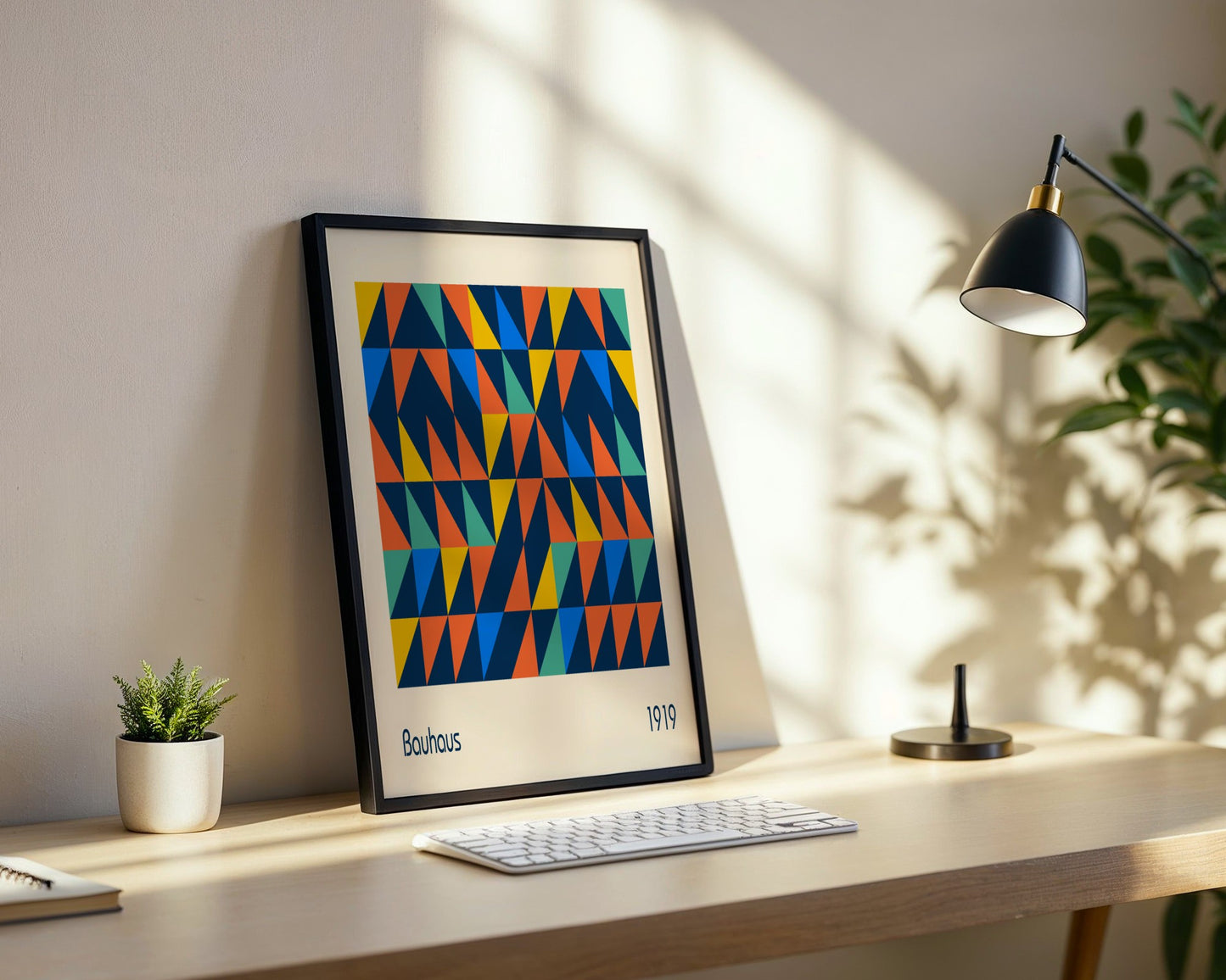 Bauhaus Progressive Art Framed Poster - Image 2