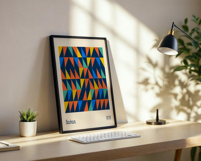 Bauhaus Progressive Art Framed Poster - Image 2