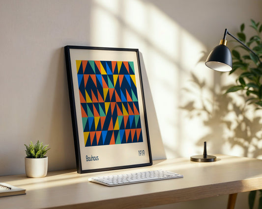 Bauhaus Progressive Art Framed Poster - Image 2