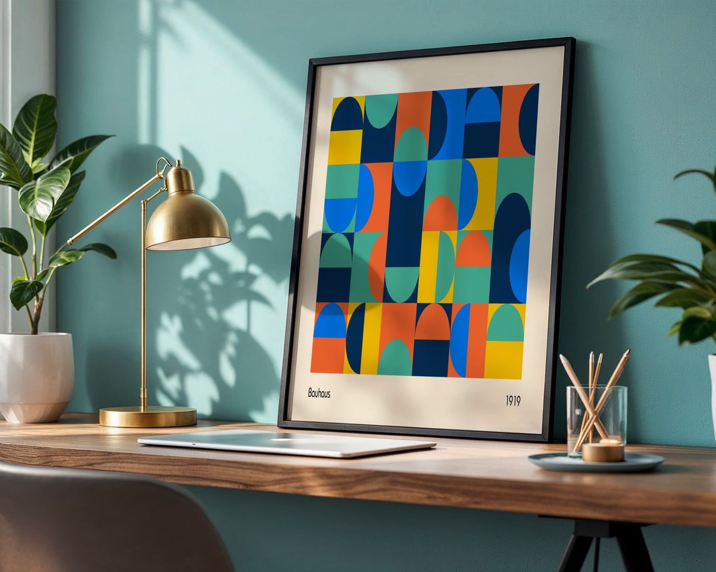 Bauhaus Rational Design Framed Poster - Image 3