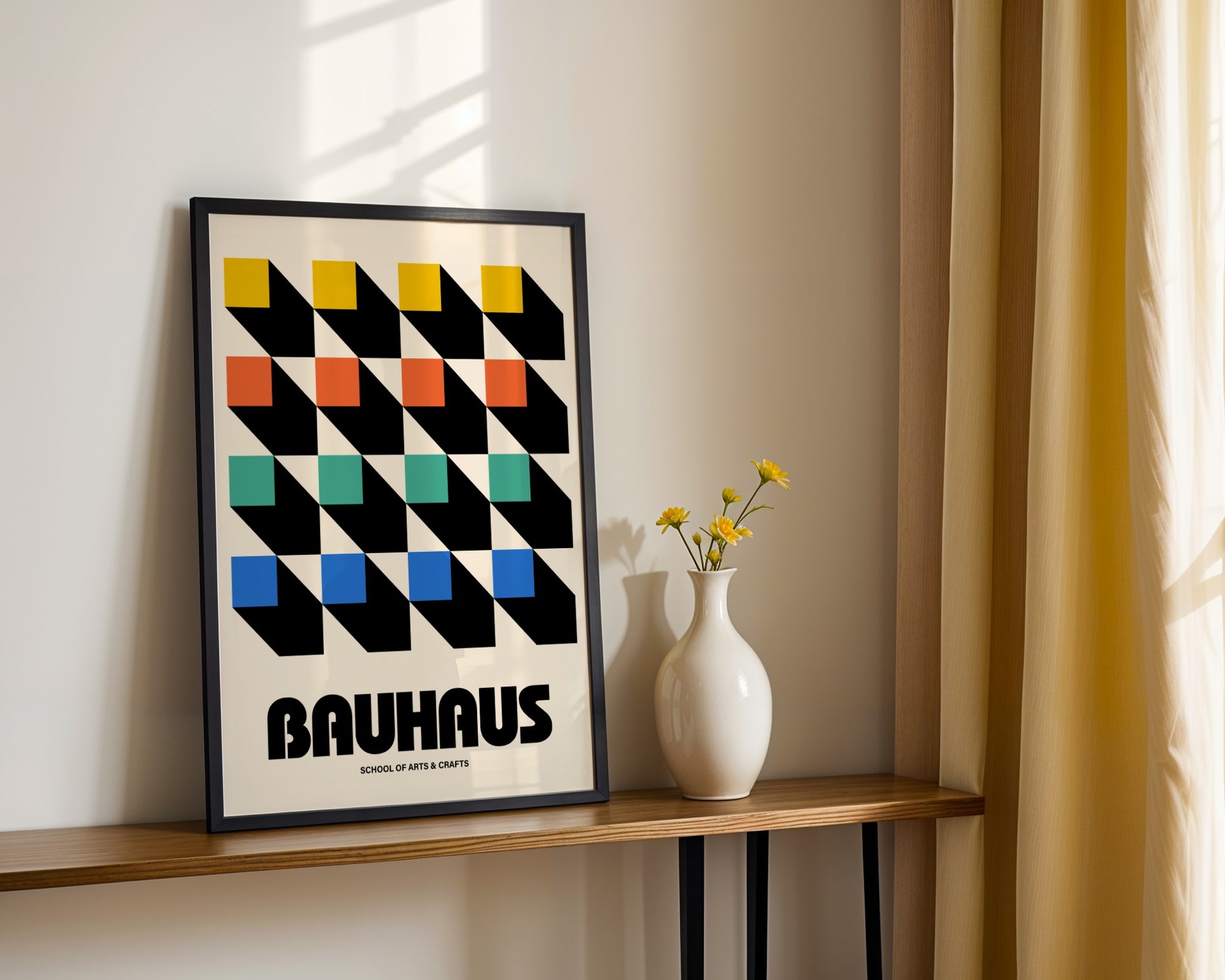 Bauhaus Formal Analysis Framed Poster - Image 1