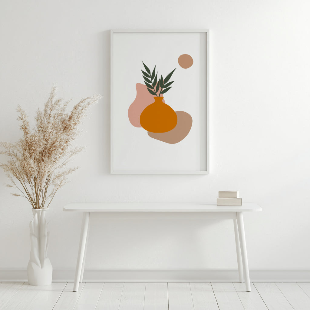 Desert Dreams Cactus Framed Poster - Boho Wall Art