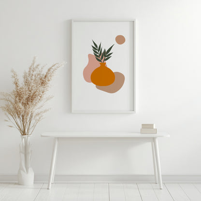 Desert Dreams Cactus Framed Poster - Boho Wall Art