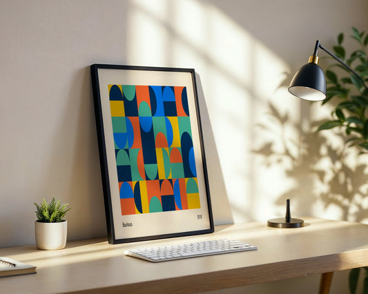 Bauhaus Rational Design Framed Poster - Image 2