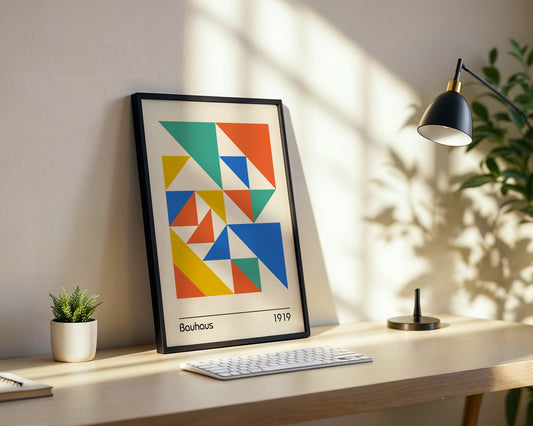 Bauhaus Modular Design Framed Poster - Image 2
