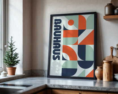 Bauhaus Color Theory Framed Poster - Image 4