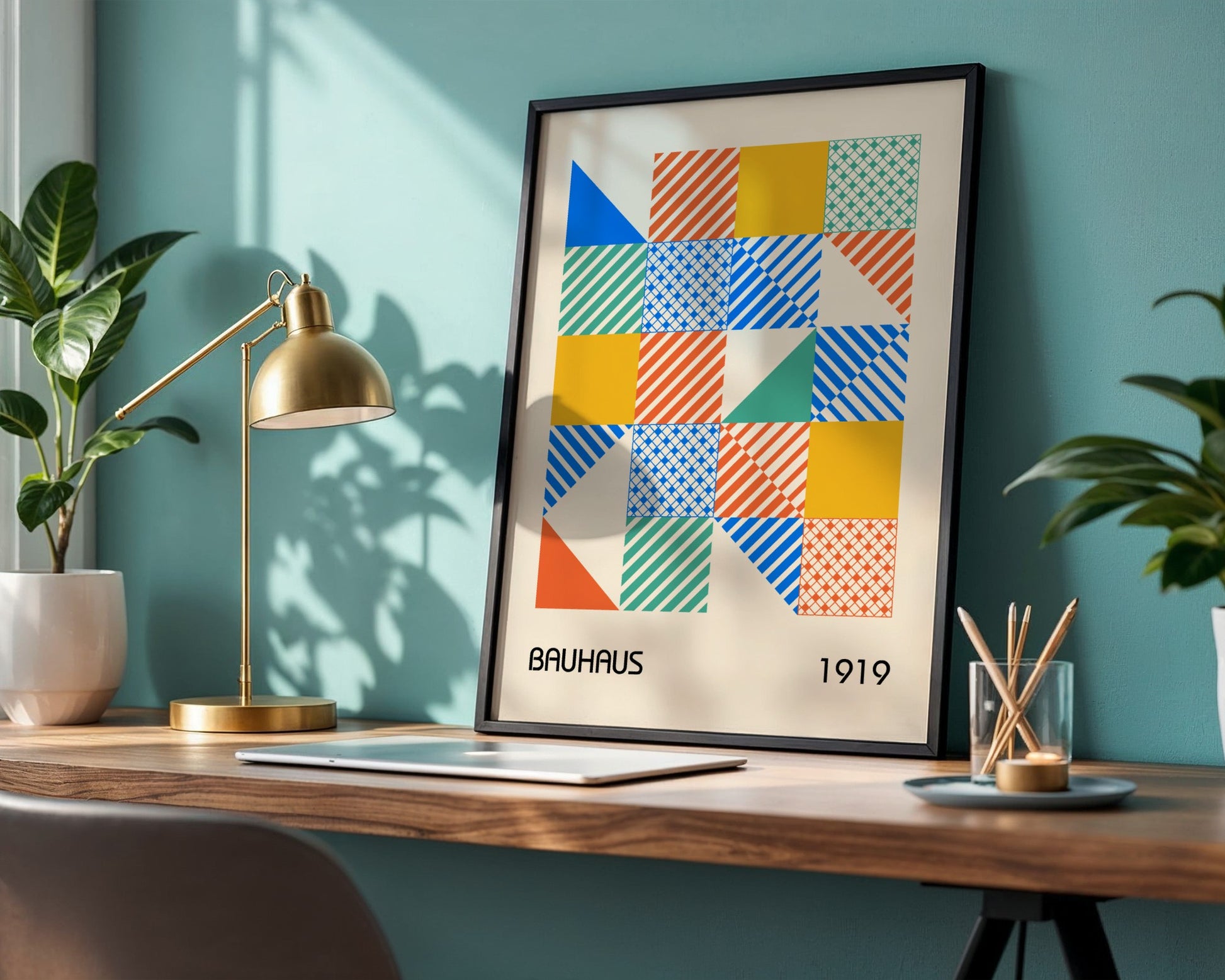 Bauhaus Systematic Order Framed Poster - Image 3