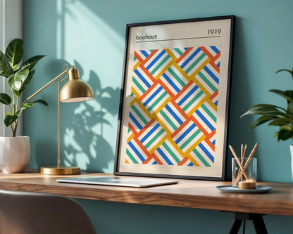 Bauhaus Essential Forms Framed Poster - Image 3