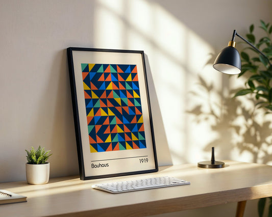 Bauhaus Radical Simplicity Framed Poster - Image 2