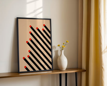 Bauhaus Grid System Framed Poster - Image 1