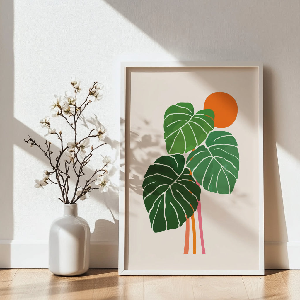 Whimsical Garden Blooms Framed Poster - Image 3