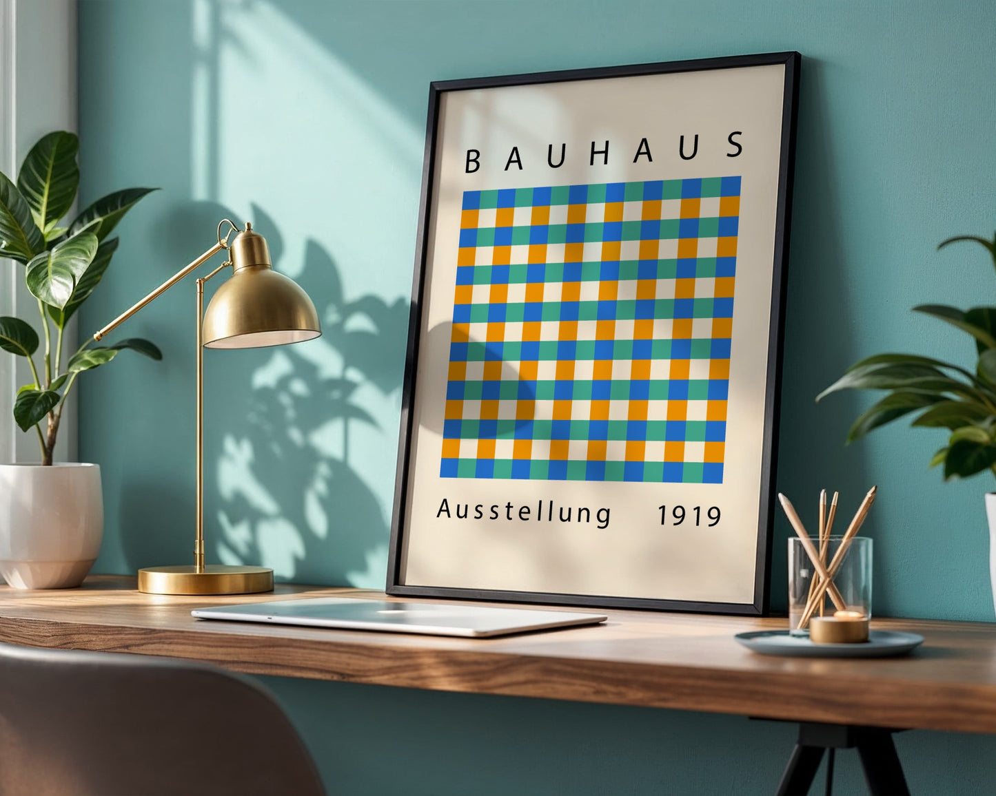 Bauhaus Constructive Elements Framed Poster - Image 3