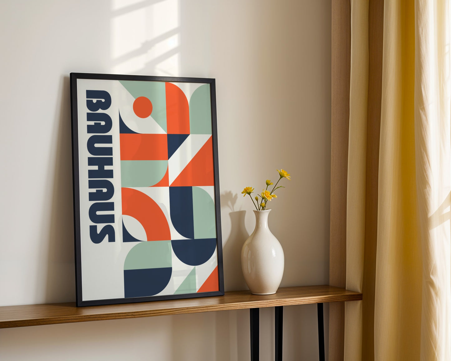 Bauhaus Color Theory Framed Poster - Image 1