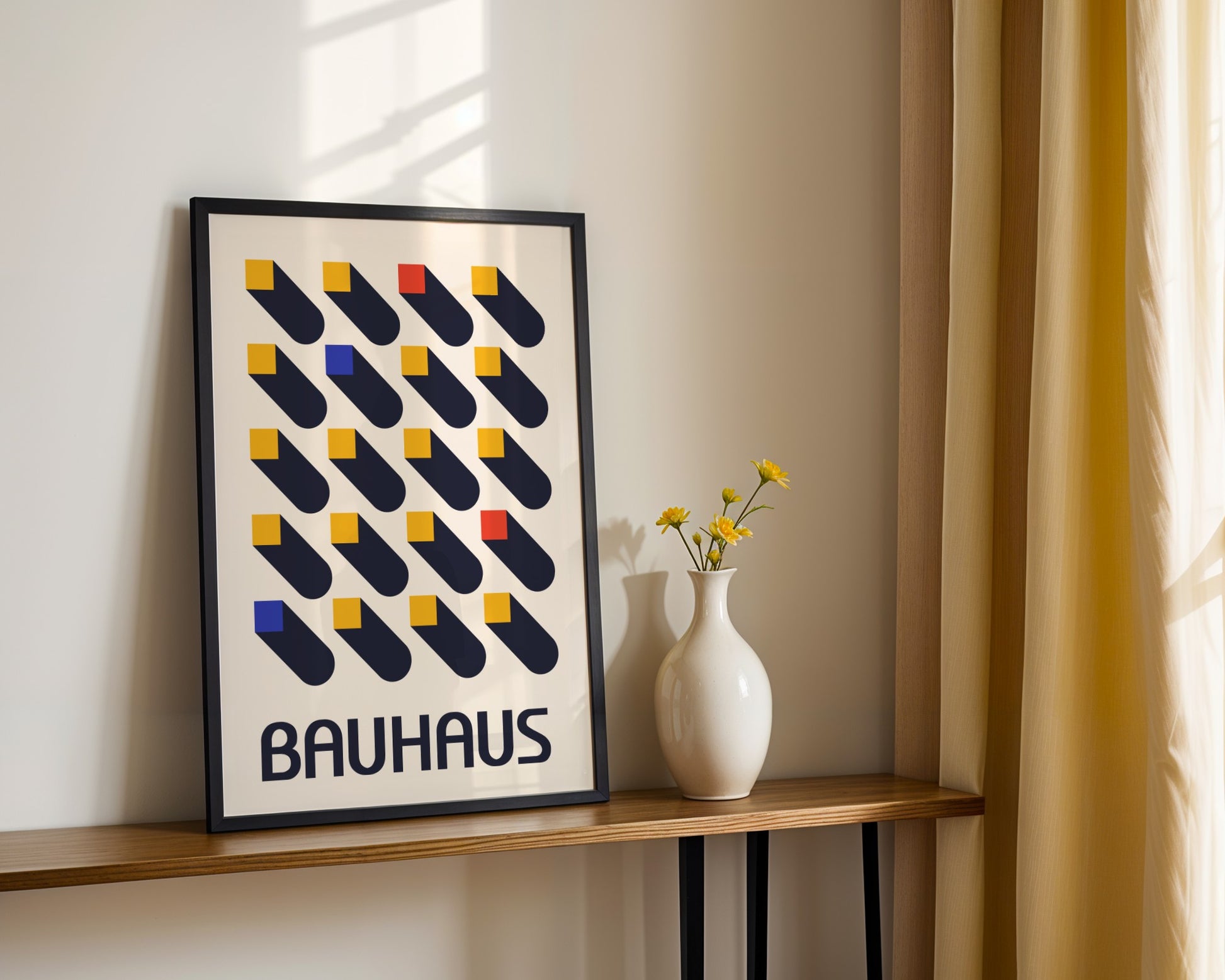 Bauhaus Spatial Relationships Framed Poster - Image 1