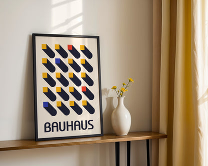 Bauhaus Spatial Relationships Framed Poster - Image 1
